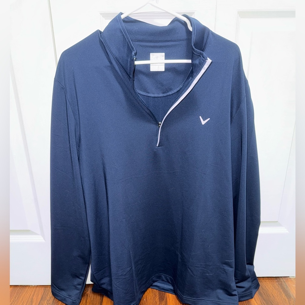 Men’s Callaway Sun Protection 1/4 zip pullover